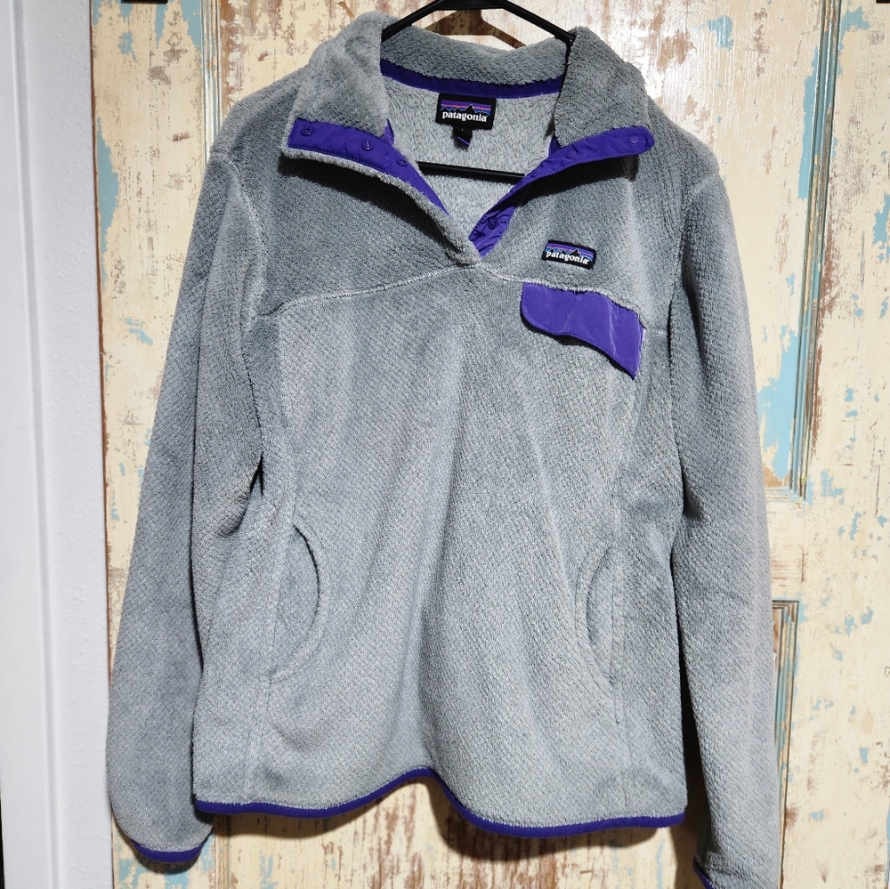 Vintage Patagonia Retool SnapT Fleece Pullover Sz Large